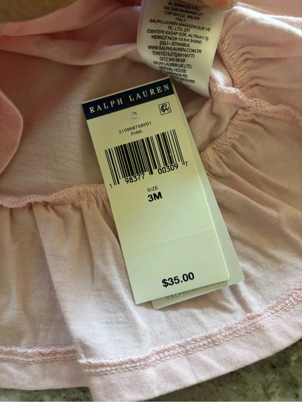 Ralph Lauren sweet pink